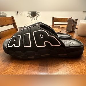 Nike air more uptempo slides size 14. Brand new. (No box)